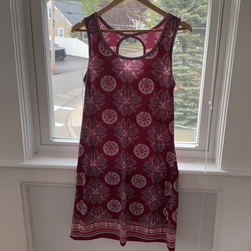 Max studio Red Sleeveless Dress size medium